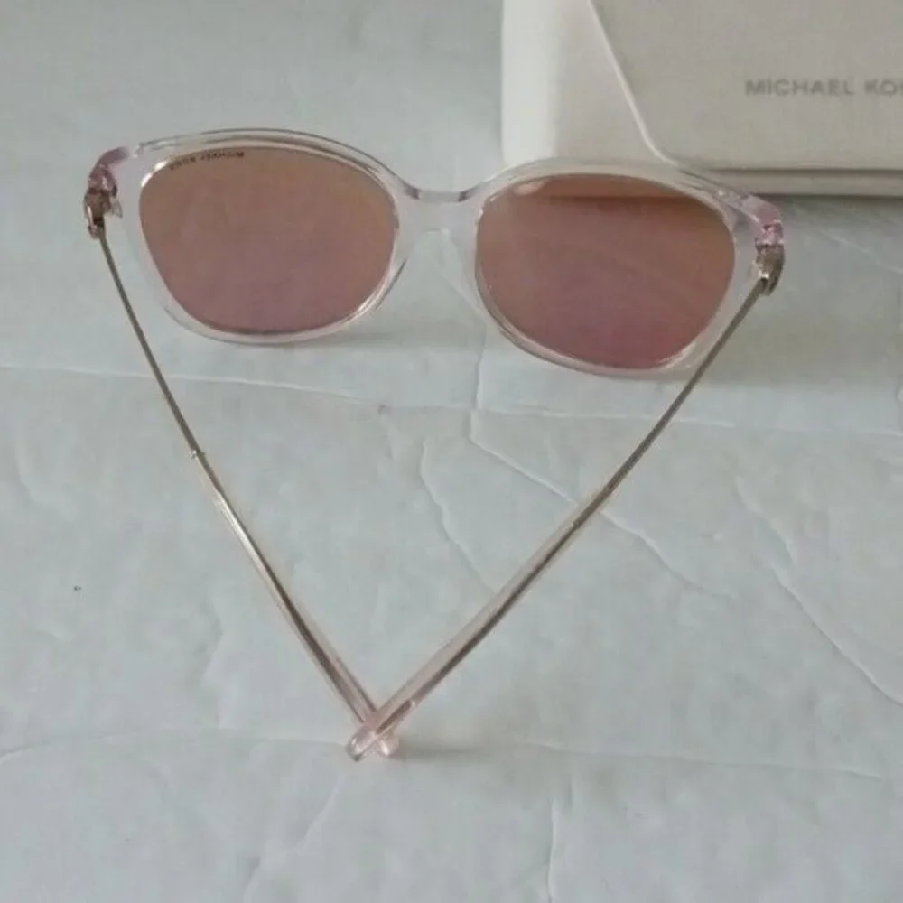 Michael Kors Marrakesh Clear RG Mirrored Sunglasses MK6006 3014R1 57-16-140